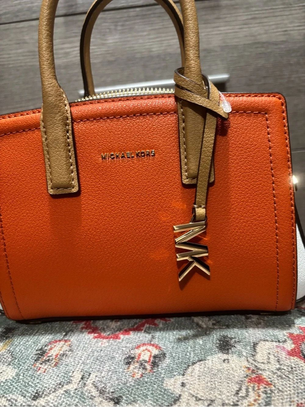 Michael Kors structured saffiano